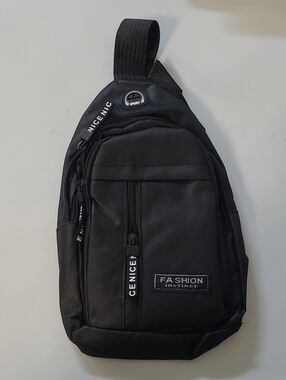 Double Zipper Slingback Backpack Travel  Outdoor Bag